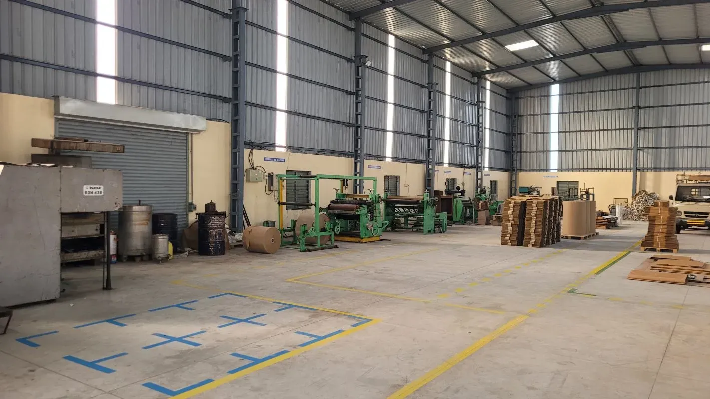 Ayan Craftfold corrugated box manufacturing facility in Halol