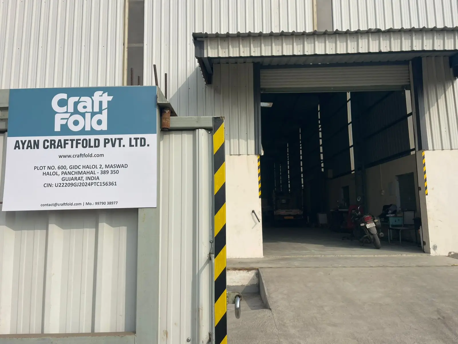 Ayan Craftfold Factory Entrance Halol